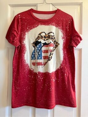 cute boutique rolling stones tee